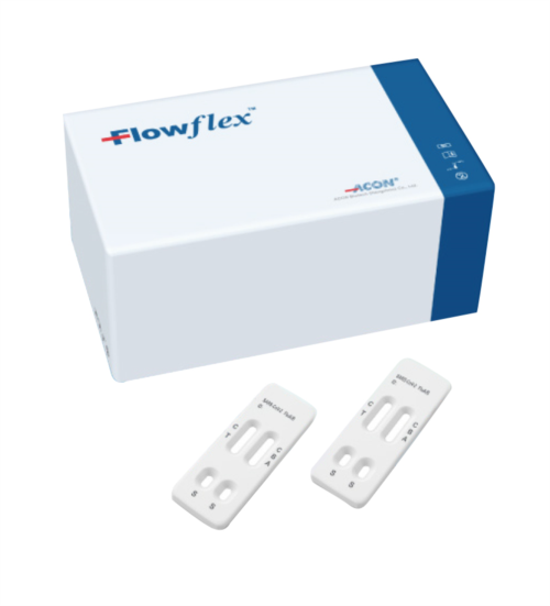 Flowflex SARS-Cov-2 & Influenza A/B Ag Combo Rapid Test